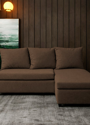 Sala Esquinera Modular El Bazar Store Tromso 160x130 cm Lado Izquierdo ó Drecho Tela Lino nacional