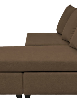 Sala Esquinera Modular El Bazar Store Tromso 160x130 cm Lado Izquierdo ó Drecho Tela Lino nacional