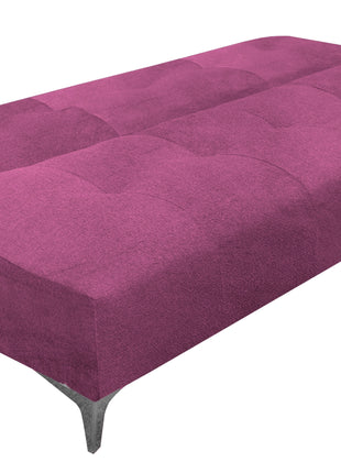 Sofá Cama Reclinable Vegas terciopelo Rosa, Futon 3 Posiciones, El Bazar Store