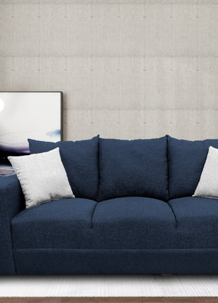 Sala Modular 3-2-1 El Bazar Store Miami Azul marino, Sofa, Love seat y sillon