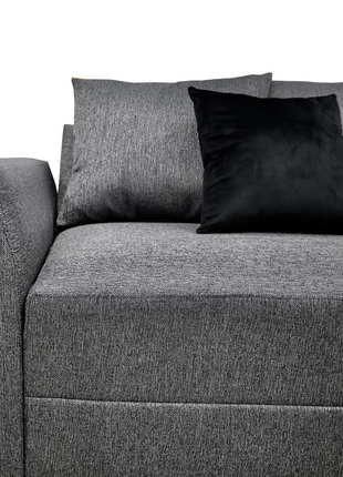 Sala Esquinera Samso Lino Gris Oxford- 240x180 cm, El Bazar Store