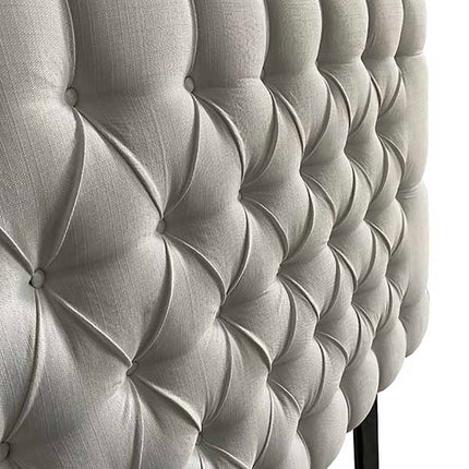 Cabecera Capitonada Soho Blanco- Individual, Matrimonial, Queen, King Size, EL Bazar Store